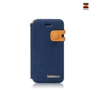 Zenus iPhone 5 / 5S Masstige Color Edge Diary Series - Navy