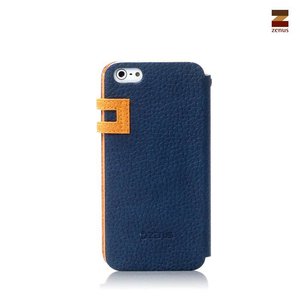 Zenus iPhone 5 / 5S Masstige Color Edge Diary Series - Navy