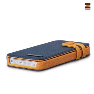 Zenus iPhone 5 / 5S Masstige Color Edge Diary Series - Navy