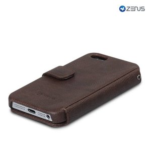 Zenus Iphone 5 / 5S Masstige Color Point Diary Series -Black Chocolate