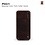 Zenus iPhone 5 / 5S Masstige Colour Point Folder Series -Black chocolate