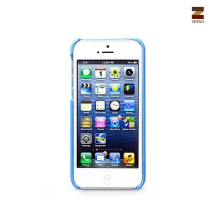 Zenus iPhone 5 / 5S Masstige E-Cork Bar - Neon Bleu