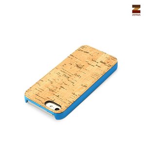 Zenus iPhone 5 / 5S Masstige E-Cork Bar - Neon Bleu