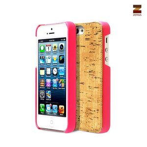 Zenus iPhone 5 / 5S Masstige E-Cork Bar - Neon Pink