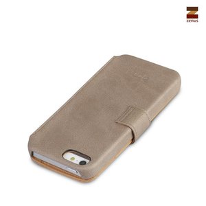 Zenus iPhone 5 / 5S Masstige E-note Diary Series - Camel