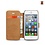 Zenus iPhone 5 / 5S Masstige E-note Diary Series - Camel