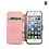 Zenus iPhone 5 / 5S Masstige E-note Diary Series - Pink