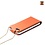 Zenus iPhone 5 / 5S Masstige Quilt faminine Folder - Orange