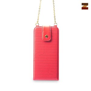 Zenus iPhone 5 / 5S Masstige Quilt faminine Folder - Red