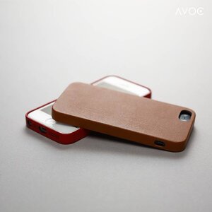 Avoc iPhone 5 / 5S Prestige Milano Spiga Avoc - Black Chocolat