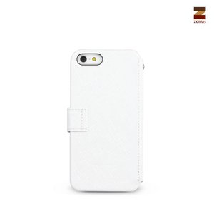 Zenus iPhone 5 / 5S Prestige Minimal Diary Series - White