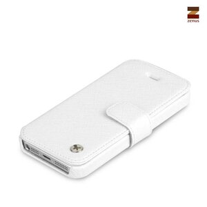 Zenus iPhone 5 / 5S Prestige Minimal Diary Series - White