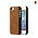 Zenus iPhone 5 / 5S Prestige Pixel Leather Bar Case - Camel