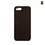 Zenus iPhone 5 / 5S Prestige Pixel Leather Bar Case - Dark Brown