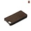 Zenus iPhone 5 / 5S Prestige Pixel Leather Bar Case - Dark Brown