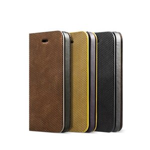 Zenus iPhone 5 / 5S Prestige Pixel Leather Diary - Camel