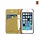 Zenus iPhone 5 / 5S Prestige Pixel Leather Diary - Yellow