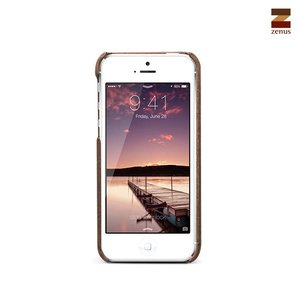 Zenus iPhone 5 / 5S Prestige Retro Vintage Bar - Dark Brown