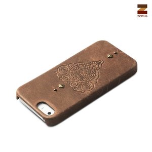 Zenus iPhone 5 / 5S Prestige Retro Vintage Bar - Dark Brown