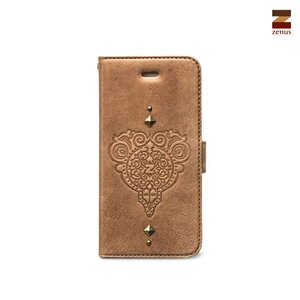 Zenus iPhone 5 / 5S Prestige Retro Vintage Diary - Vintage Brown