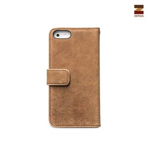 Zenus iPhone 5 / 5S Prestige Retro Vintage Diary - Vintage Brown