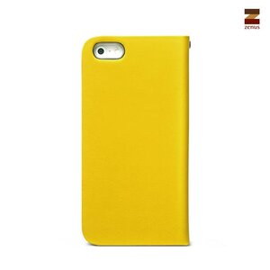 Zenus iPhone 5 / 5S Prestige Signature Diary - Mustard