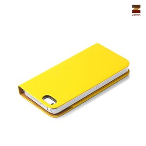 Zenus iPhone 5 / 5S Prestige Signature Diary - Mustard