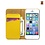 Zenus iPhone 5 / 5S Prestige Signature Diary - Mustard