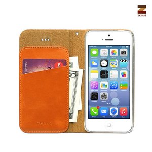 Zenus iPhone 5 / 5S Prestige Signature Diary - Orange