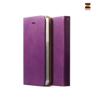 Zenus iPhone 5 / 5S Prestige Signature Diary - Purple