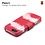 Zenus iPhone 5 / 5S Prestige Tie Dying Diary -Red Mix