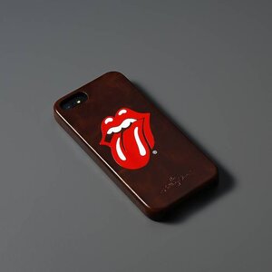 Bravado iPhone 5 / 5S Rolling Stones - Classic Tongue Leather Bar - Brown