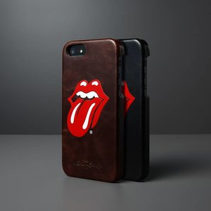 Bravado iPhone 5 / 5S Rolling Stones - Classic Tongue Leather Bar - Navy