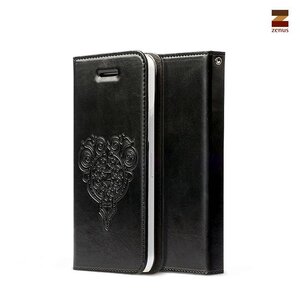 Zenus iPhone 5C Masstige Retro Z Diary - Black