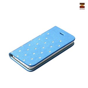 Zenus iPhone 5C Masstige Z Brogue Diary - Blue