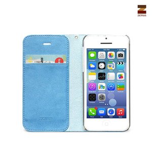 Zenus iPhone 5C Masstige Z Brogue Diary - Blue