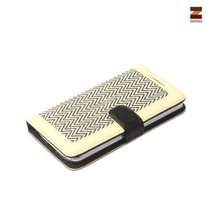 Zenus LG G2 Masstige Herringbone Diary Series -Ivory