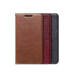 Zenus LG G2 Masstige Lettering Diary Series -Dark Grey