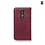 Zenus LG G2 Masstige Lettering Diary Series -Wine