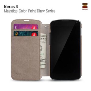 Zenus Nexus 4 Masstige Color Point Diary - Jazz Grey