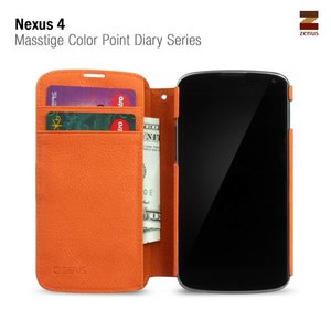 Zenus Nexus 4 Masstige Color Point Diary Series - Orange