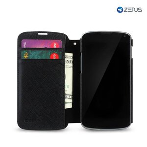 Zenus Nexus 4 Prestige Minimal Diary - Black