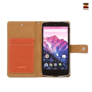 Zenus Nexus 5 Cambridge Diary Series -Orange