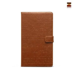 Zenus Nexus 7 Tablet Masstige lettering diary - Brown