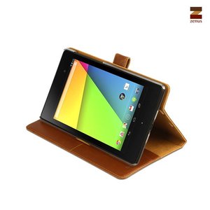 Zenus Nexus 7 Tablet Masstige lettering diary - Brown