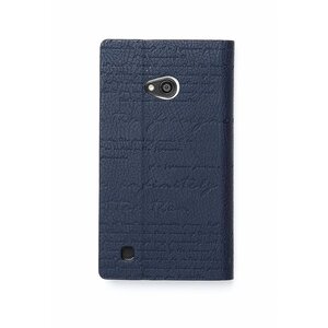 Zenus Nokia Lumia 720 Masstige Lettering E-Stand Diary -Navy