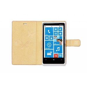 Zenus Nokia Lumia 920 Masstige Combi E-Stand Diary -Camel