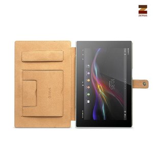 Zenus Sony Xperia Tablet Z Masstige E-Note Diary Series -Camel