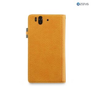 Zenus Sony Xperia Z Masstige Modern Edge Diary Series -Yellow