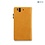 Zenus Sony Xperia Z Masstige Modern Edge Diary Series -Yellow